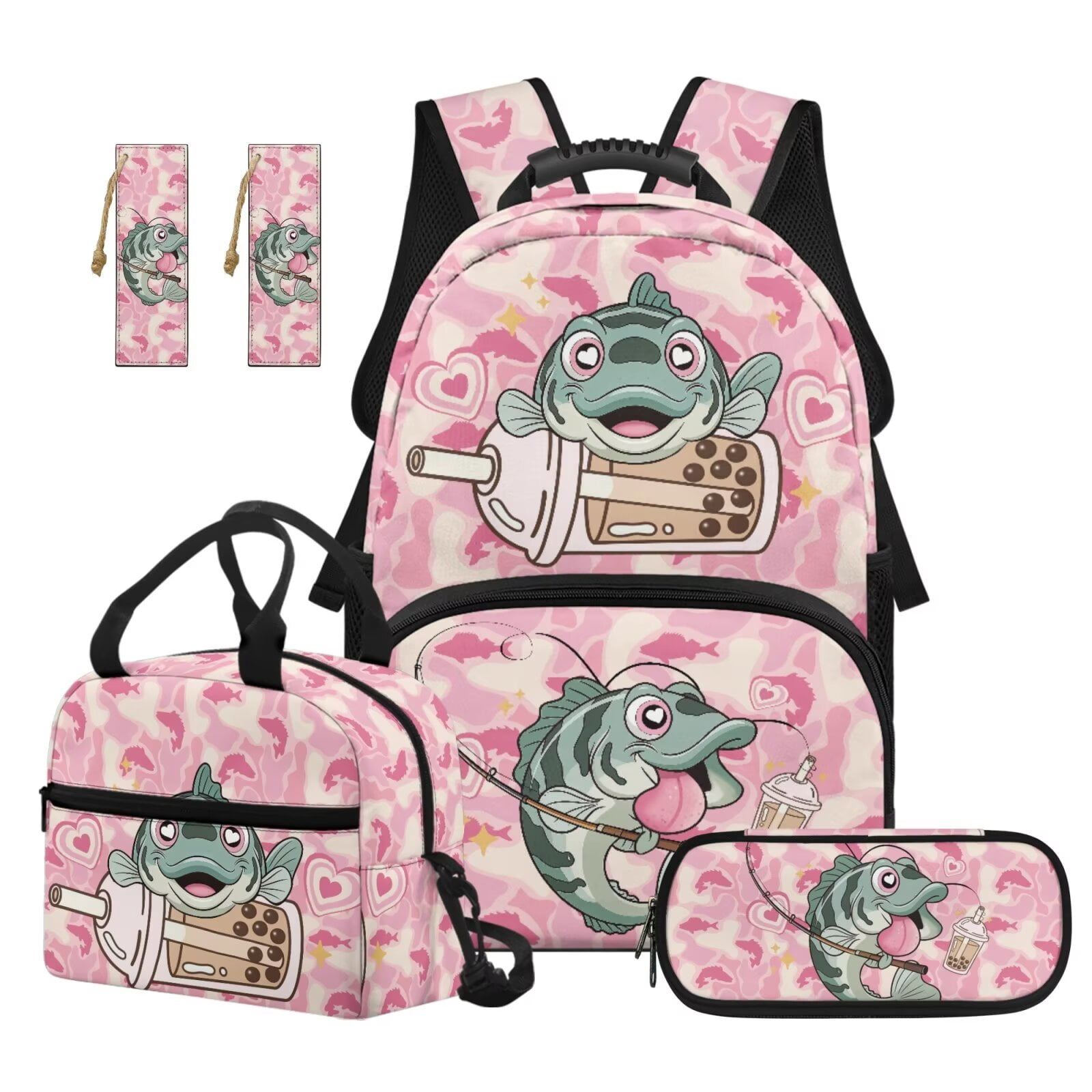 Bulopur Camo Hunting Fishing 17 Inch Backpack Set for Kids 9-12 Years ...