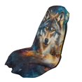 thumbnail image 1 of Bulopur Cool Wolf Athletic Running Towel for Women Easy to Install Car Seat Towel Covers with Storage Bag Waterproof Sweat Carseat Protector for SUV Vehicle Sedan Truck, 1 of 7