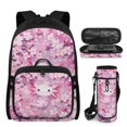 thumbnail image 1 of Bulopur Cute Axolotl Print Kids Backpack Set 4 Pcs Floral Kawaii Lightweight Kids School Bag with Lunch Bag, Pencil Case and Water Bottle Cover for Axolotl Loving Toddler Girls, 1 of 8