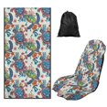 thumbnail image 1 of Bulopur Front Car Seat Cover Towel for Men Sea Turtle Multifunctional Car Seat Protector with Storage Bag for Summer Vacation Washable Fit SUV Sedan Truck 1pcs, 1 of 7