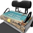 thumbnail image 1 of Bulopur Golf Seat Covers for Cart Waterproof Golf Cart Seat Blanket with 4 Front Pockets& Nonskid Bottom Compatible with EZGO, Yamaha, Club Car, 1 of 8