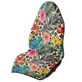 thumbnail image 1 of Bulopur Leopard Print Front Car Seat Towel Tropical Soft Breathable Seat Protector for Beach Non-Slip Towel for Summer Car Decor Fit SUV Sedan Truck, 1 of 8