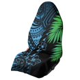 thumbnail image 1 of Bulopur Polynesian Car Seat Covers Front Seats Sweat Proof Towel for Car Seat Tropical Towel Car Seat Cover for Sports Quick Dry Bucket Towel Seat Covers Gift for Her, 1 of 8