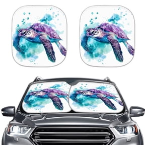 Bulopur Turtle Bubble Car Windshield Sun Shade Prevent UV Windshield Visor Sun Shade Keep Your Carseat at a Cooler Temperature Window Sun Blocker for Most SUVs Trucks Vans