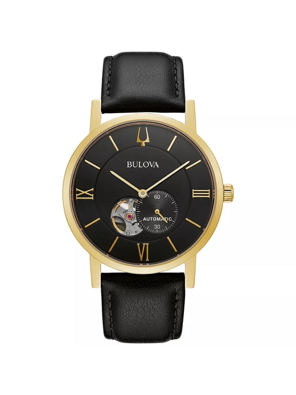 American Clipper Automatic Black Dial Men's Watch 97A154