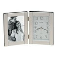 thumbnail image 1 of Bulova B1275 Forte II Picture Frame Clock, Brushed Aluminum, 1 of 3