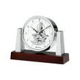 thumbnail image 1 of Bulova B7520 Largo Silver Skeleton Dial Desktop Clock, 1 of 1