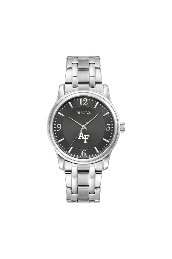 Black Air Force Falcons Stainless Steel Corporate Collection Watch