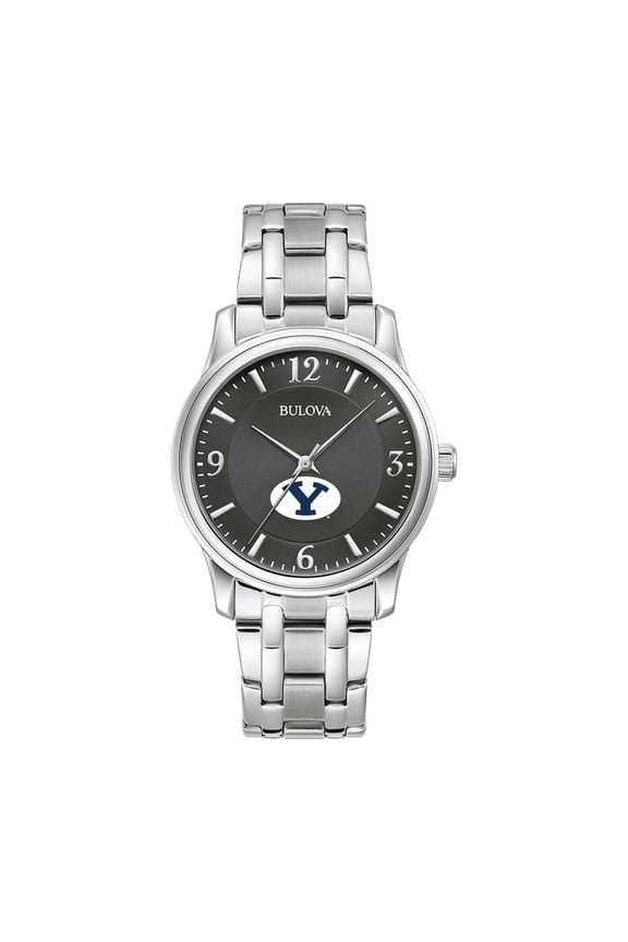 Black BYU Cougars Stainless Steel Corporate Collection Watch