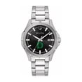 thumbnail image 1 of Bulova Black Dartmouth Big Green Stainless Steel Sport Classic Watch, 1 of 1