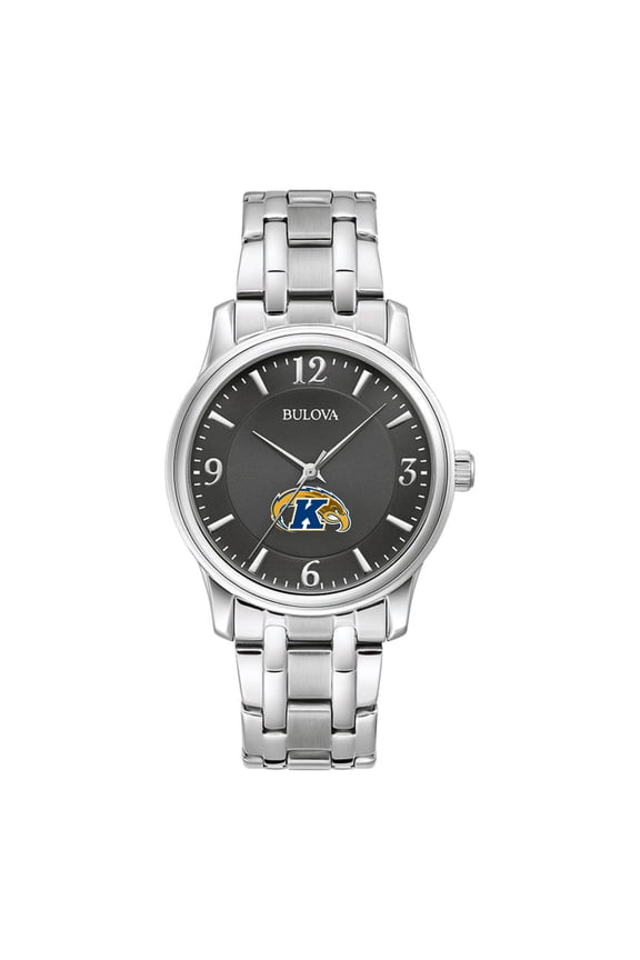 Black Kent State Golden Flashes Stainless Steel Corporate Collection Watch