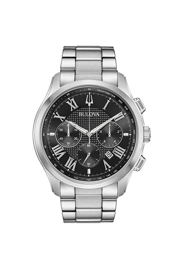 Classic Chronograph Black Dial Men's Watch 96B288