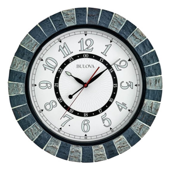 Garden Party 18" Outdoor Wall Clock by Bulova