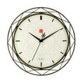 thumbnail image 1 of Bulova Clocks C4834 Luxfer Prism 14 Inch Frank Lloyd Wright Inspired Wall Clock, 1 of 2