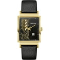 thumbnail image 1 of Bulova Frank Lloyd Wright Dana-Thomas House Gold-Tone Leather Mens Watch, 1 of 3