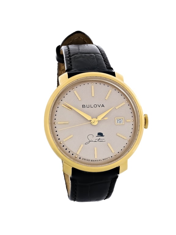 Frank Sinatra Men's The Best Is Yet To Come Manual Wind Watch 97B195
