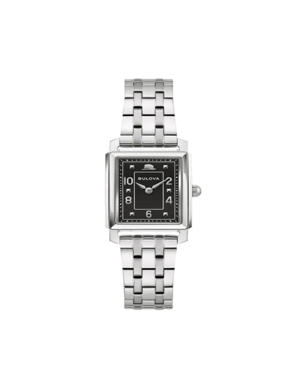 Frank Sinatra Women's Black Dial Quartz Watch - 96L341