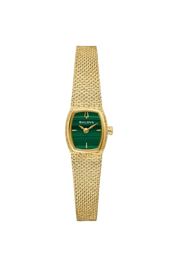 Goddess of Time Women's Green Dial Quartz Watch 97L184