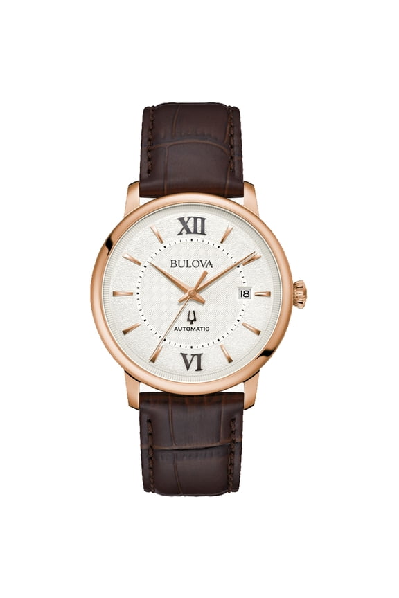 Men's Hudson White Dial Watch - 97B225