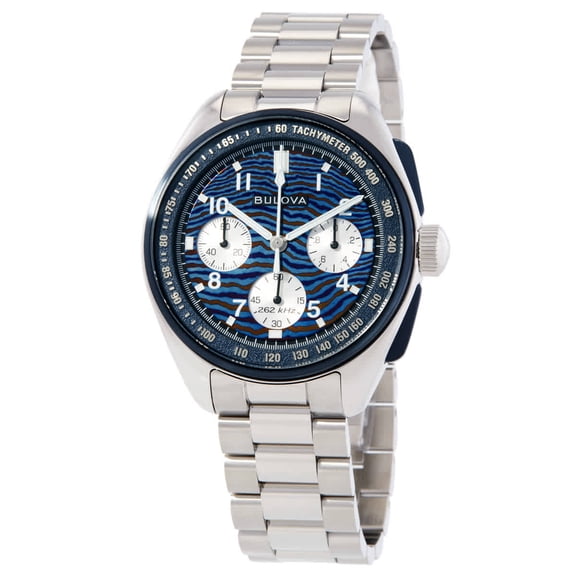 Bulova Limited Edition Lunar Pilot Timascus Chronograph Quartz Men's Watch 98A329