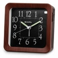 thumbnail image 1 of Bulova Manor Quartz Acending Volume Snooze Silent Sweep Alarm Clock B1870, 1 of 3