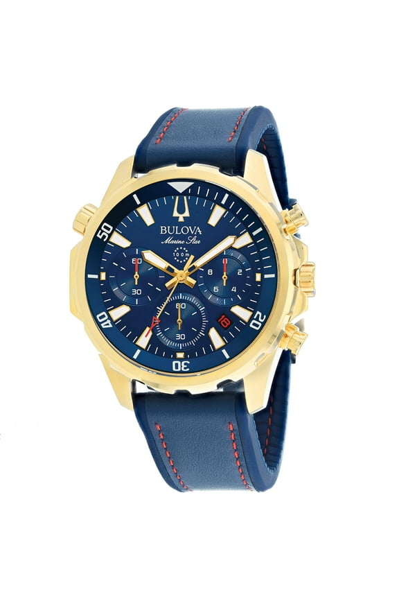 Marine Star Chronograph Blue Dial Men's Watch 97B168