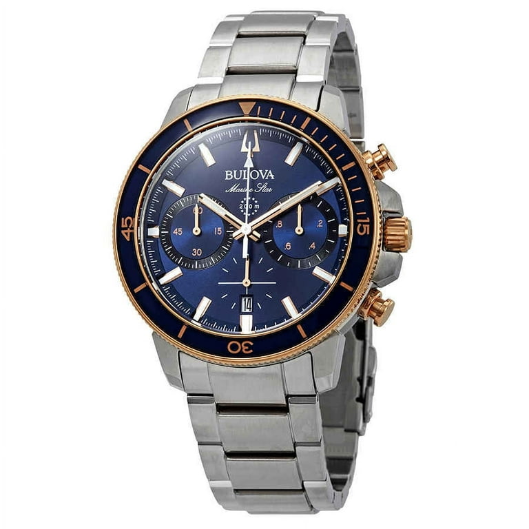 Bulova marine hotsell star rose