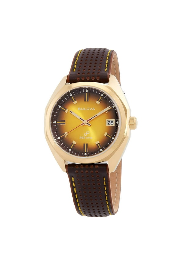 Jet Star Quartz Gold Dial Men's Watch 97B214