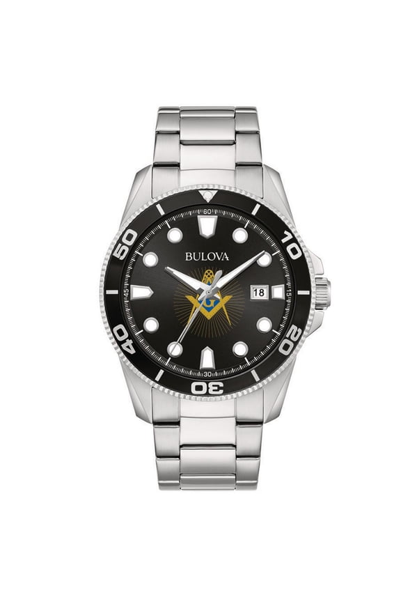 Masonic Divers Stainless Steel Watch