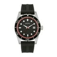 thumbnail image 1 of Bulova Men's 43mm Black Rubber Band Steel Case Quartz Analog Watch 98B260, 1 of 3