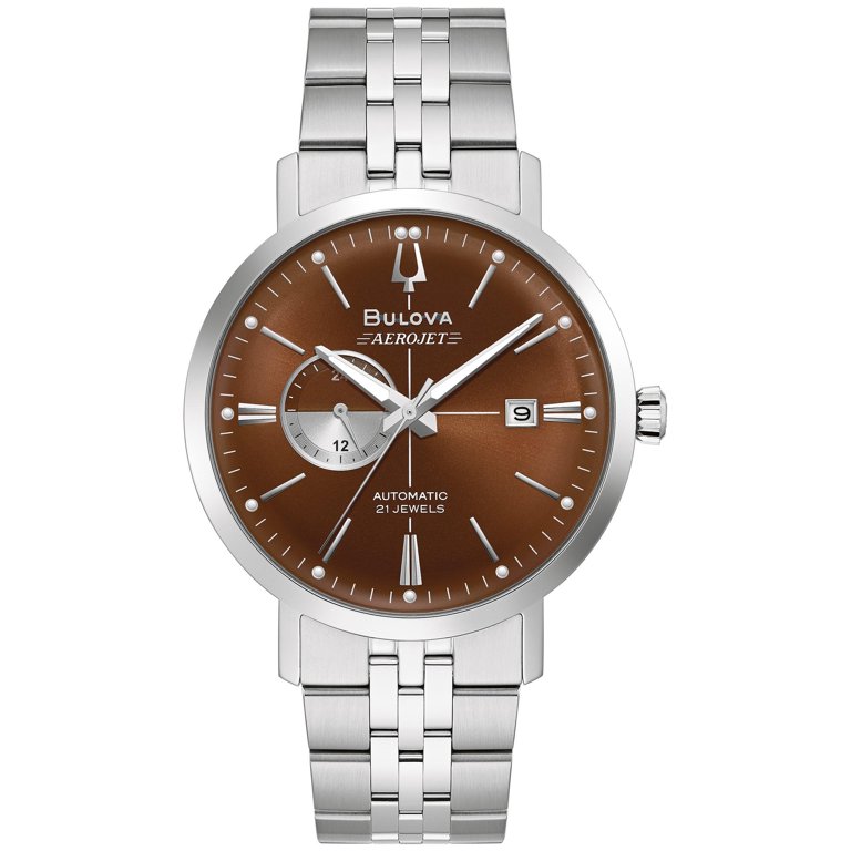 BULOVA エアロジェット・未使用品 Bulova Aerojet Chronograph Automatic Brown Dial Men's Watch