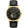 thumbnail image 1 of Bulova American Clipper Automatic Black Dial Men's Watch 97A154, 1 of 6