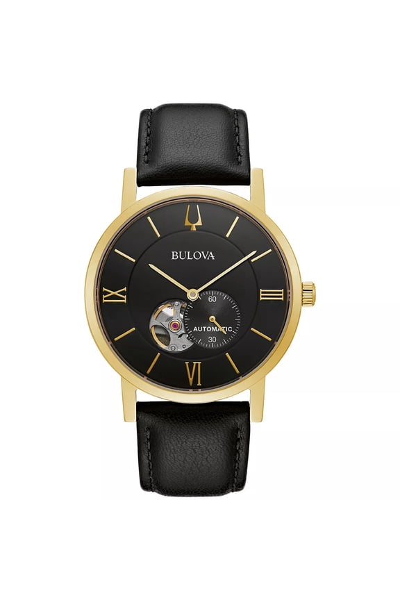 American Clipper Automatic Black Dial Men's Watch 97A154