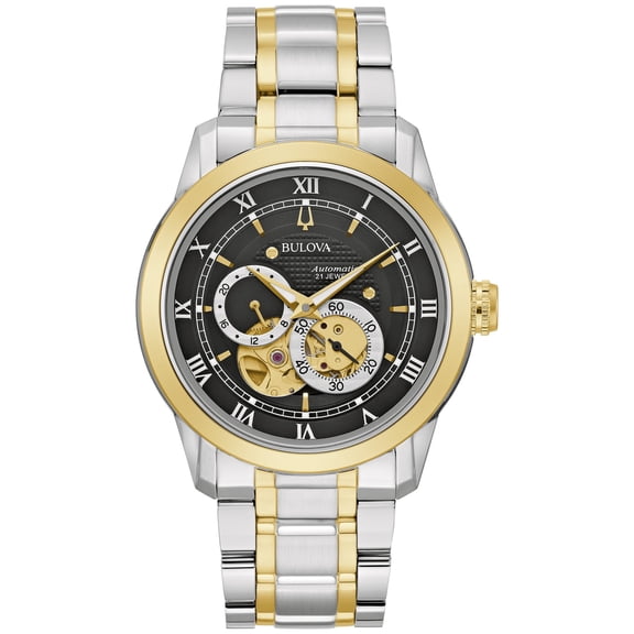 Bulova Men's Automatic Two-Tone Stainless Steel Watch - 98A311