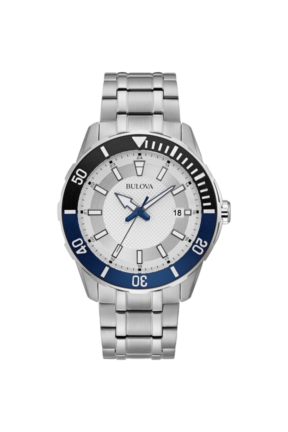 Men's Classic Stainless Steel Sport Watch - 98B349