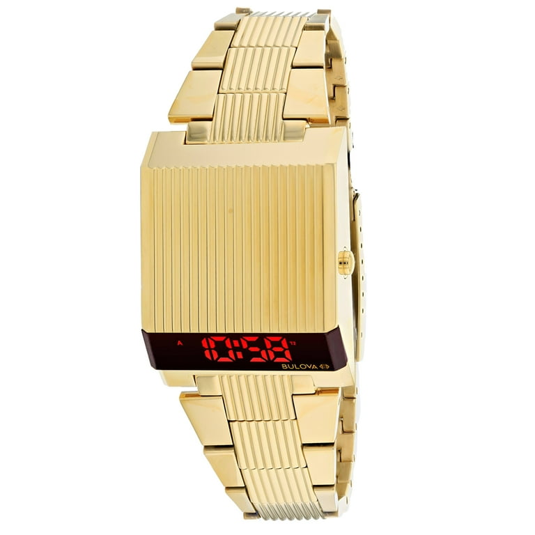 Bulova Computron Silver Blue Dial Archive Series Watch | Bulova