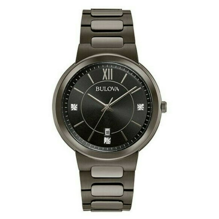Bulova gunmetal deals