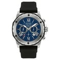 thumbnail image 1 of Bulova Men's Marine Star Blue Dial Black Silicone Strap Chronograph Watch 98B258, 1 of 5