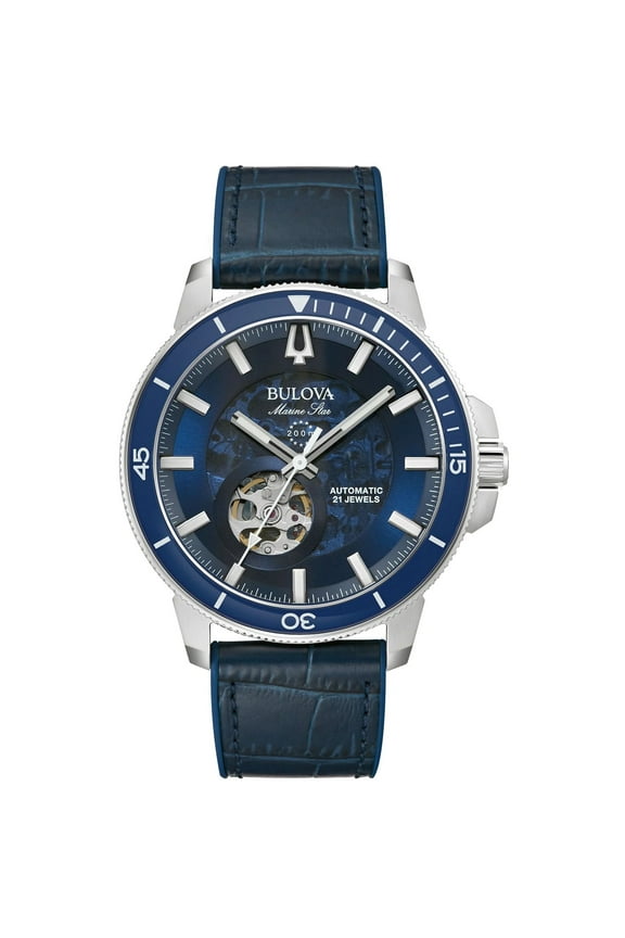 Men's Marine Star Blue Dial Watch - 96A291