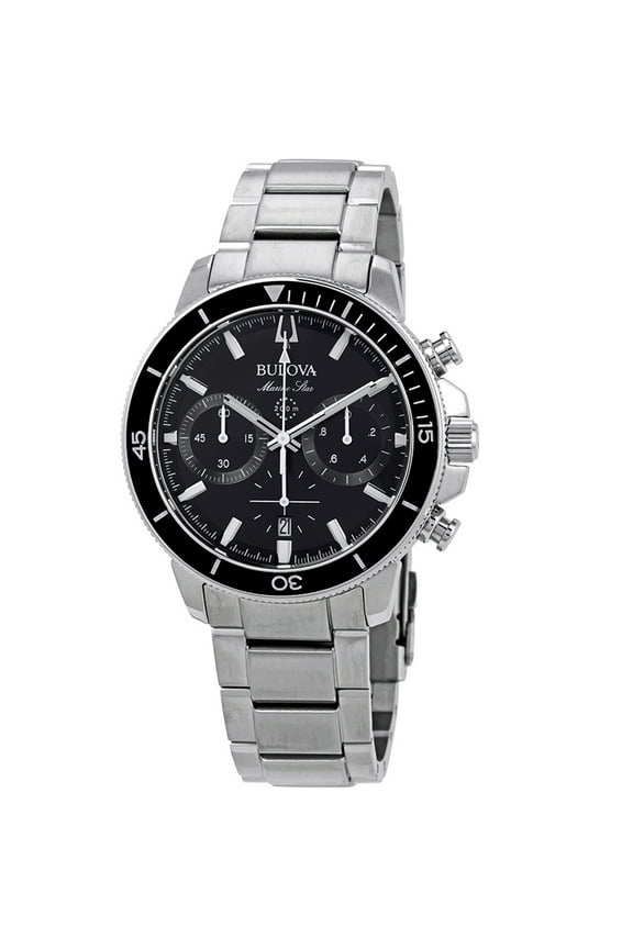 Men's Marine Star Stainless Steel Chronograph Watch