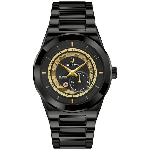 Bulova Millennia Modern Ceramic Automatic Mens Watch 98A291