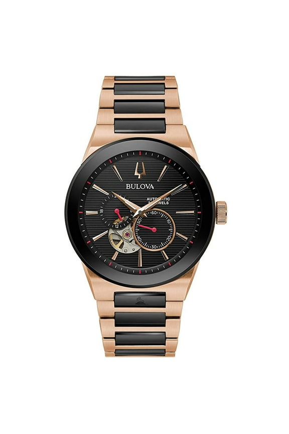 Men's Millennia Black Dial Watch - 98A236