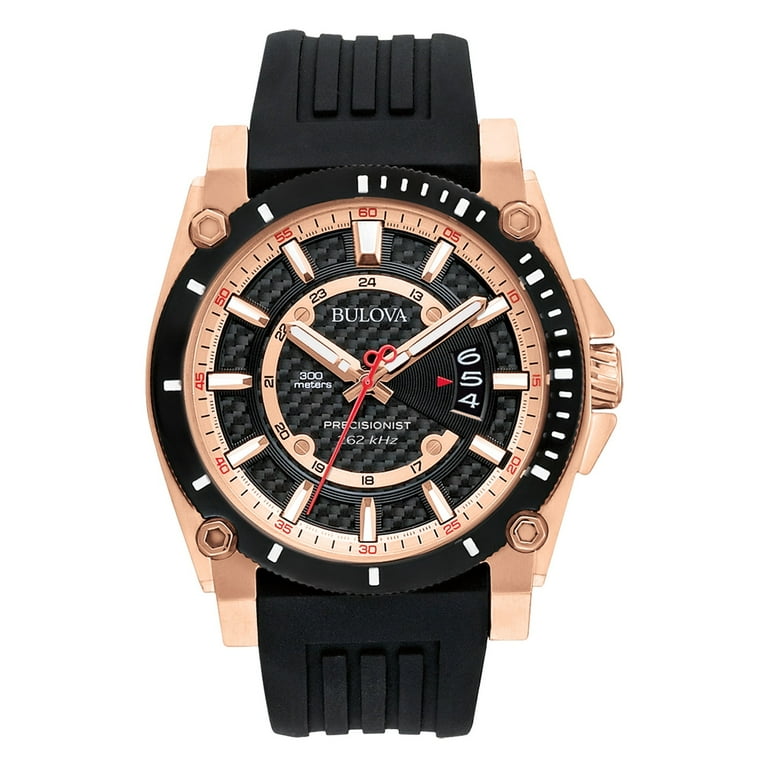 Bulova Precisionist 300m 防水 時計 BULOVA Precisionist Diver Watch Quartz 300m Smooth Sweep