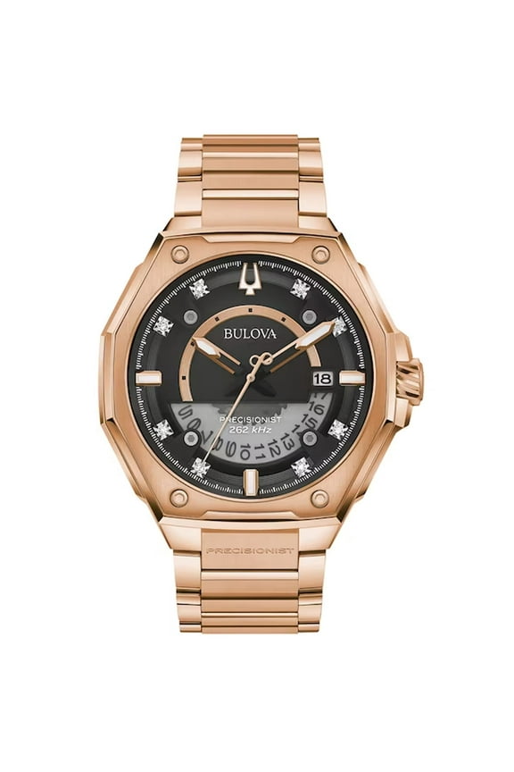 Men's Series X Black Dial Watch - 97D129