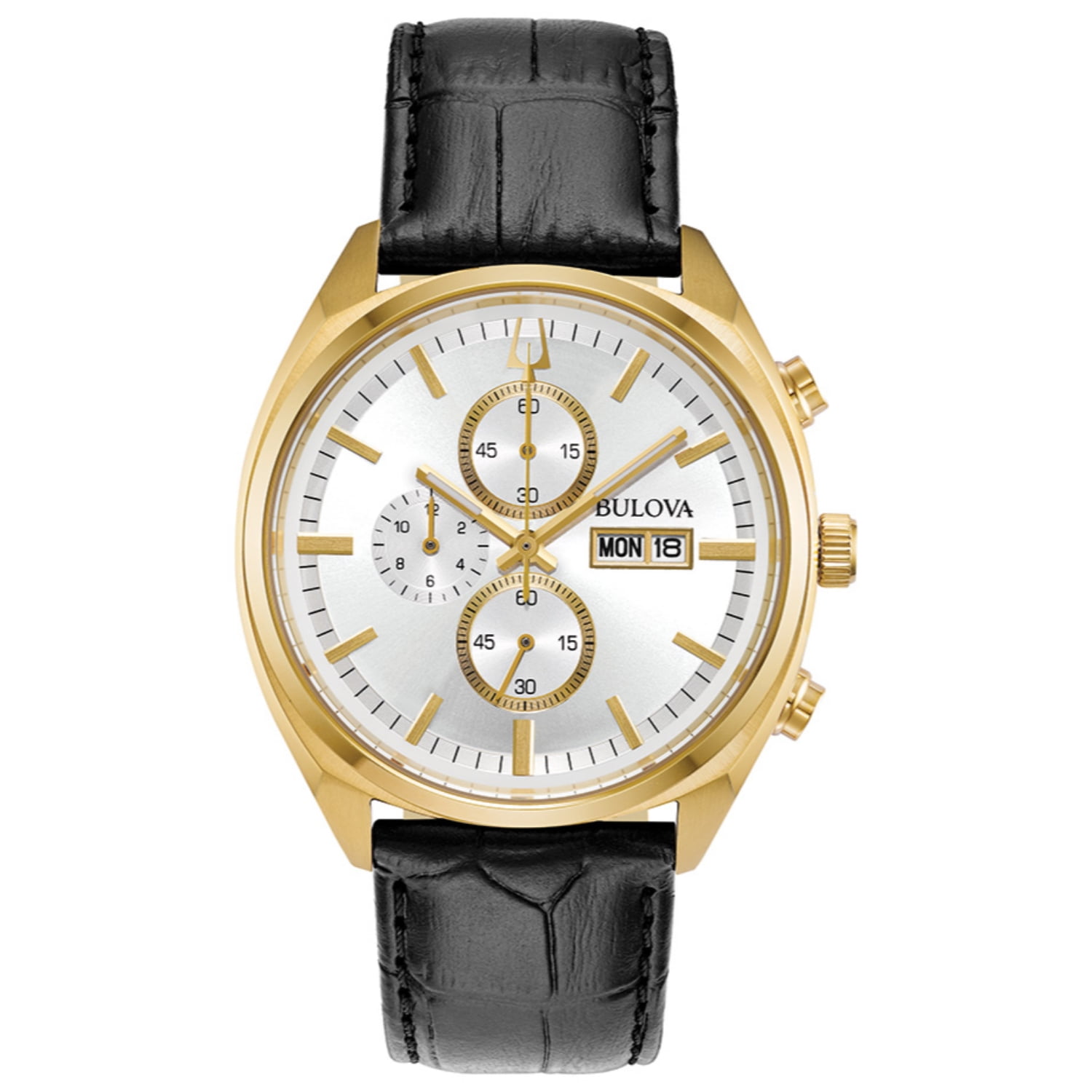Bulova Men s Surveyor Leather Chronograph Watch