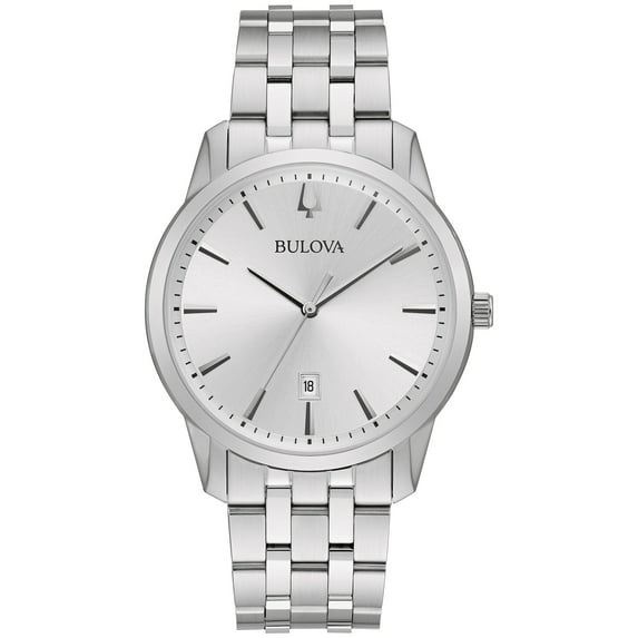 Bulova Men's Sutton Classic Stainless Steel Watch 96B342