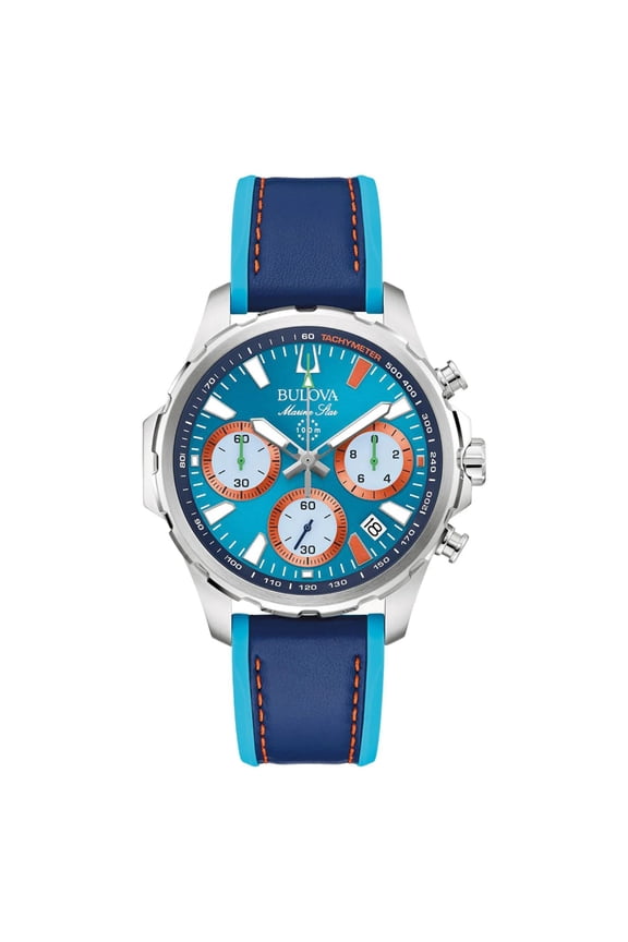 Men's Marine Star Blue Dial Watch - 96B460