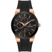 Bulova Millenia Quartz Black Dial Mens Watch 97C112