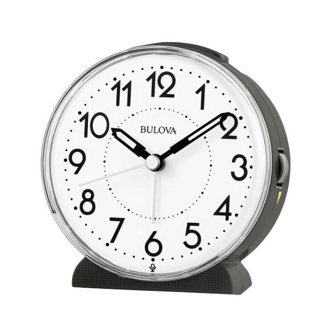 Bulova Model B1868 ORACLE Alarm clock with both beeping and flashing ...