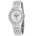 thumbnail image 1 of Bulova Phantom Quartz Crystal Silver-tone Pave Dial Ladies Watch 96L278, 1 of 3
